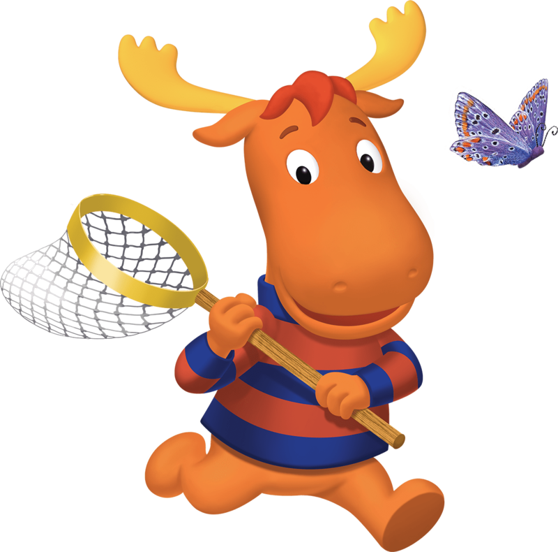 Tyrone Chasing Butterfly Clipart (800x790), Png Download