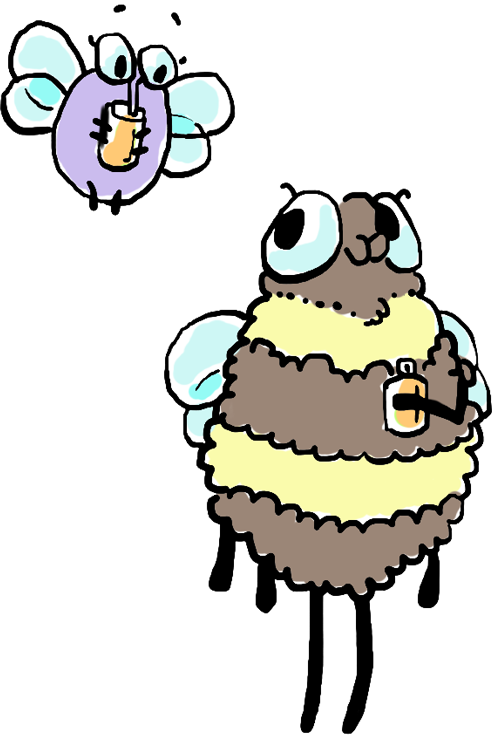 Hoodie By Doodlestreet Clipart (1800x2400), Png Download