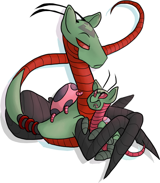 Charlie Bad Touch, Invader Zim, Safe, Simple Background, Clipart (536x611), Png Download