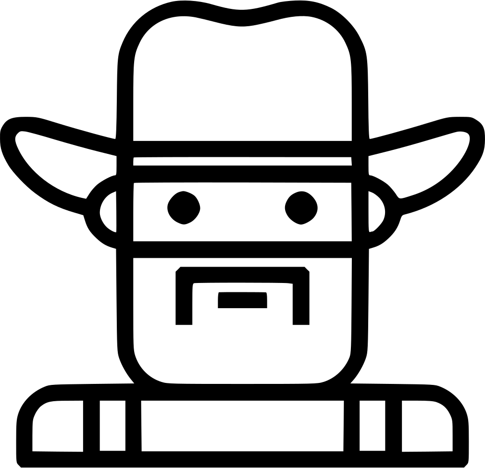 Cowboy Farm Human Comments Clipart (980x946), Png Download