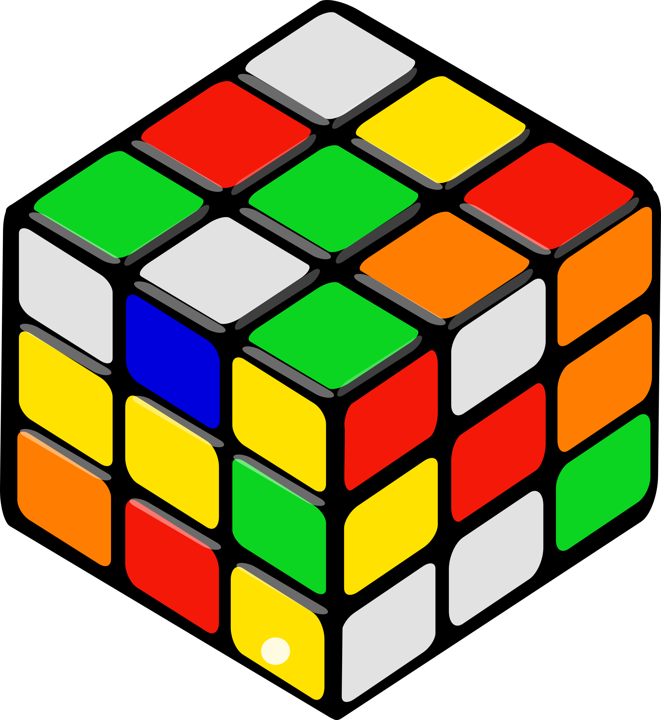 Rubik's Cube Png Image Png Photo, Rubik's Cube, Puzzle, Clipart (2203x2400), Png Download