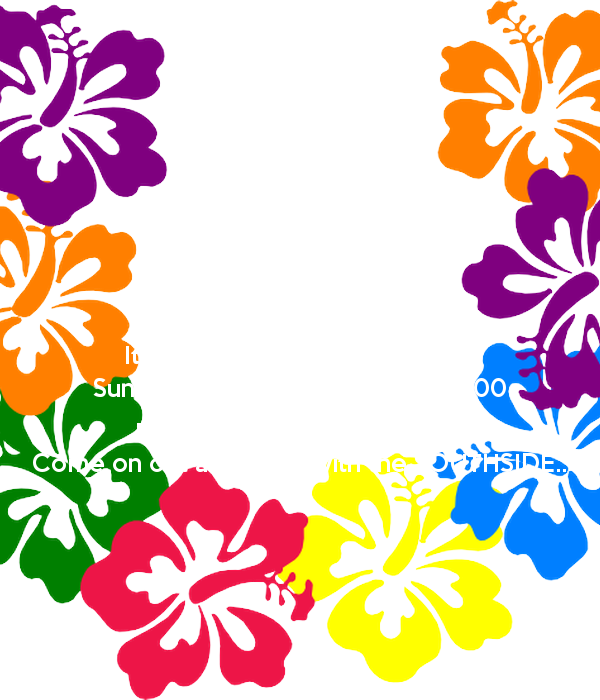 It's Southside Luau Party Sunday, May 28 @ The Elks Clipart (600x700), Png Download