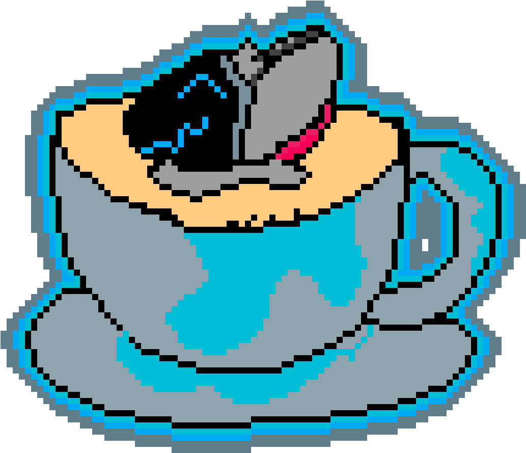 Teacup Capricorn Clipart (1200x1200), Png Download