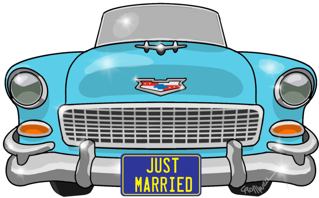 55 Chevy Bel Air Clipart (1024x630), Png Download