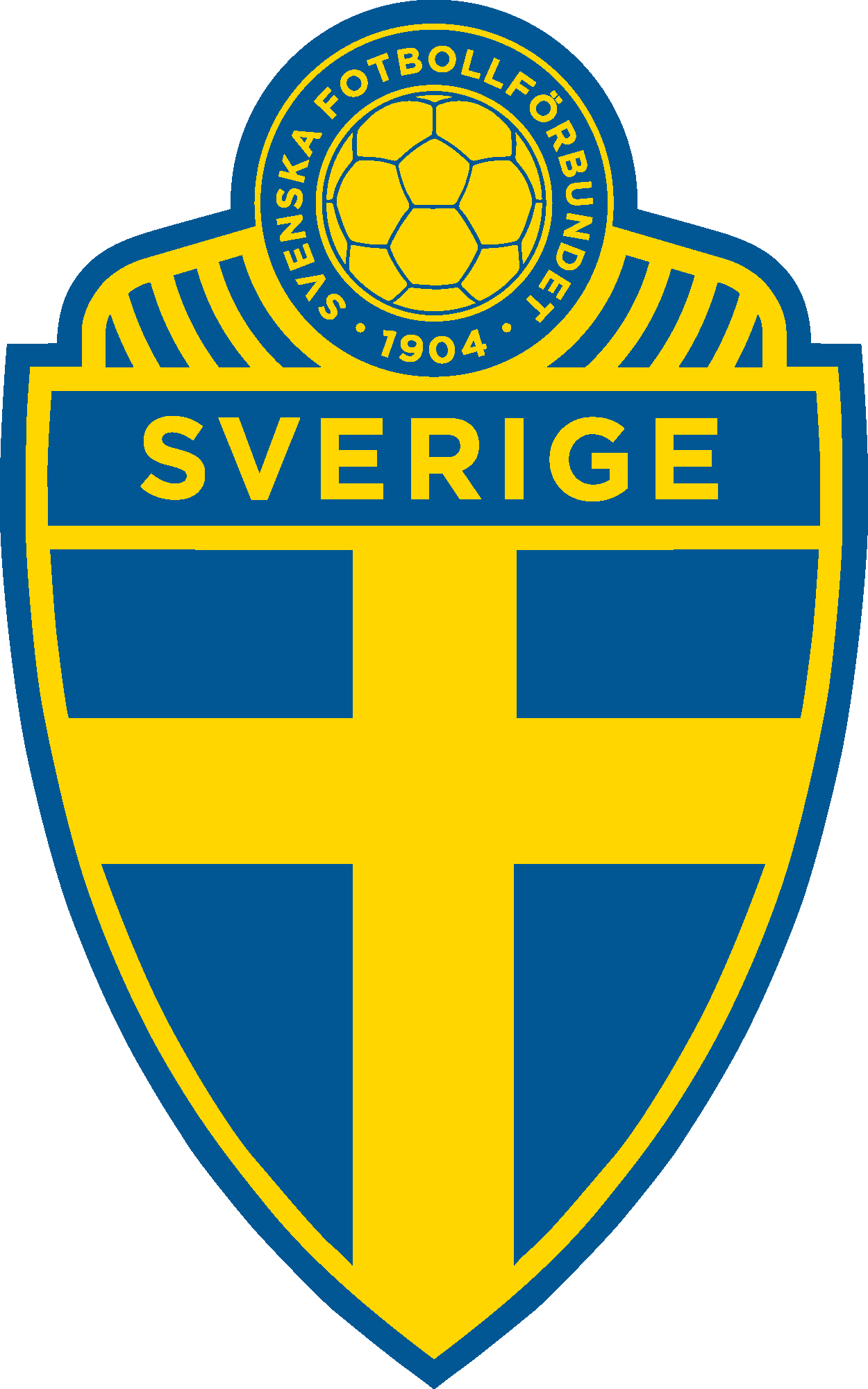 Swedish Football Association Amp Sweden National Football Clipart (1250x2000), Png Download