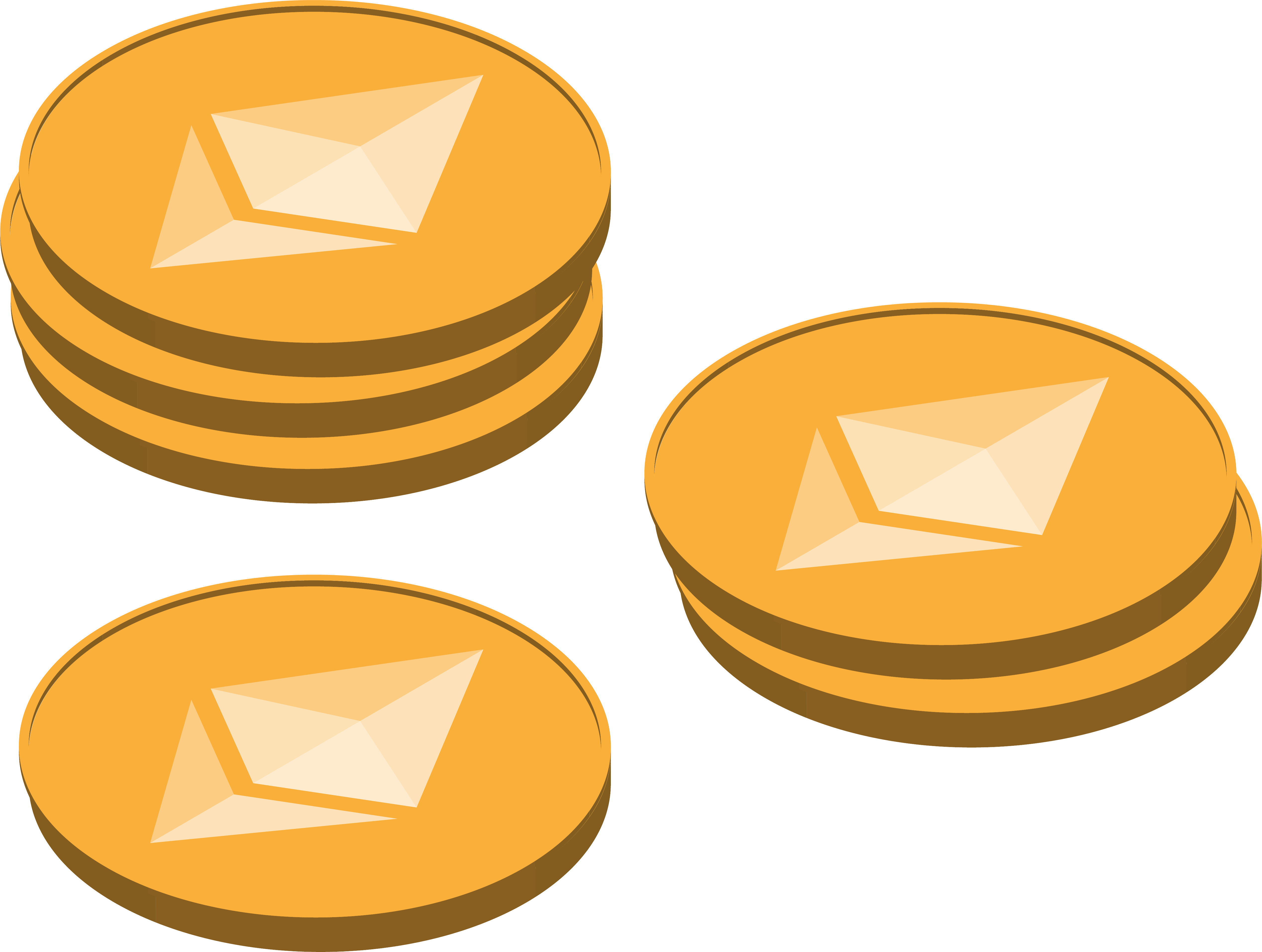 Human Tokens Serve As The Medium Of Exchange In The Clipart (5072x3827), Png Download