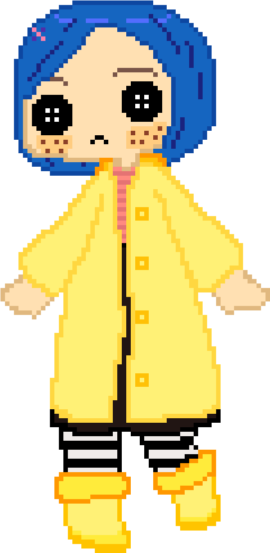 Coraline Doll Clipart (900x1170), Png Download