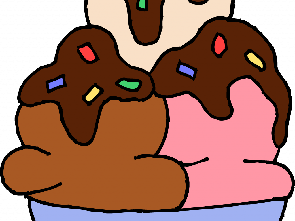 Download Sensational Design Free Clipart Ice Cream - Png Download (1024x768), Png Download