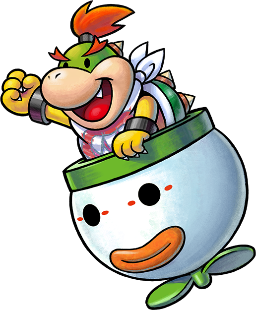 Bowser Jr - Clipart (516x625), Png Download