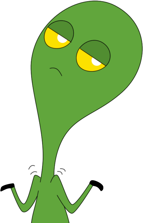 Shrugging Voozel Clipart (1000x1000), Png Download