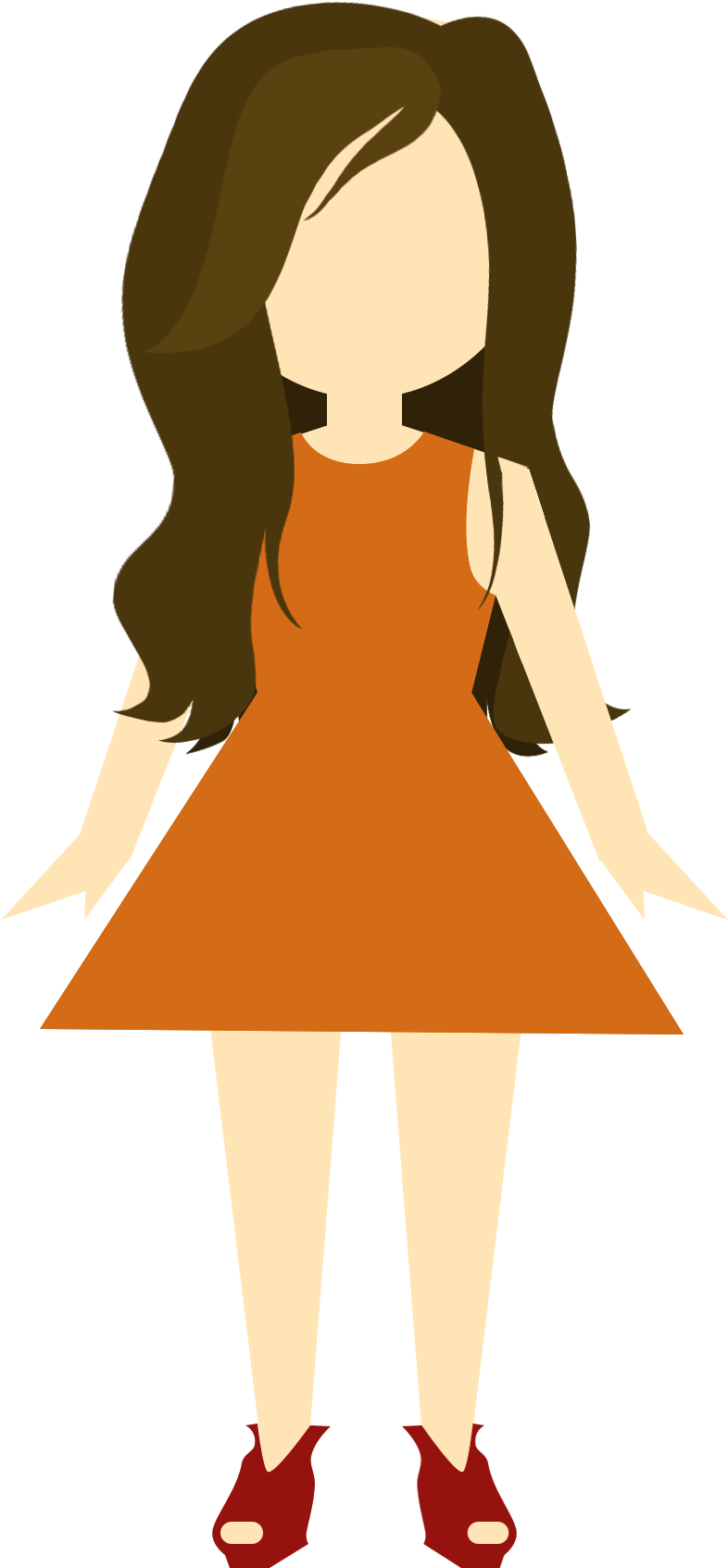 The Pouching Joyce Chen Clipart (900x2000), Png Download