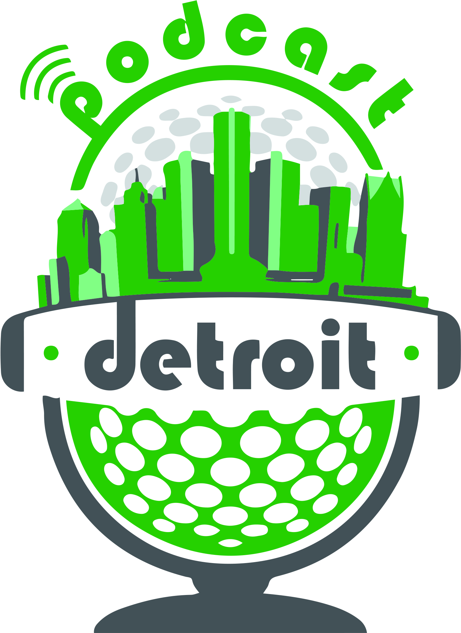 The Corner With K-hubb On Podcast Detroit Clipart (1578x2100), Png Download