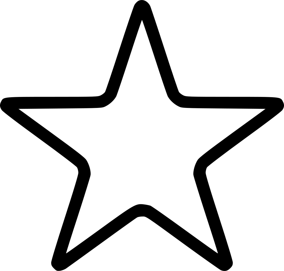Star Rate Mark Highlight Rating Comments Clipart (980x934), Png Download