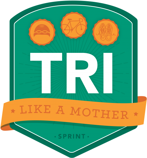 Sprint Triathlon Badge Clipart (600x558), Png Download