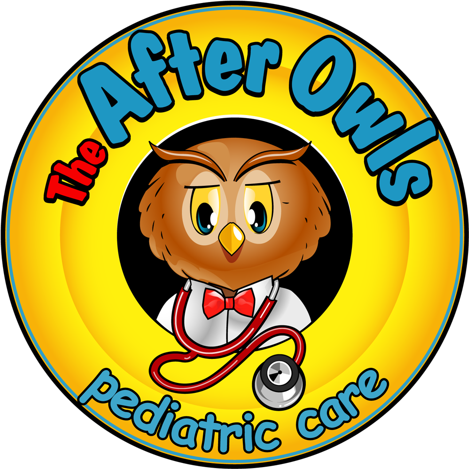 Pediatric Logo Design Called The After Owls Clipart (1000x1000), Png Download