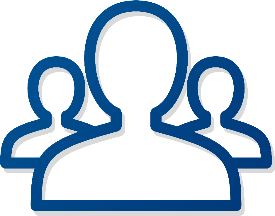 Minimalist Illustration Of, In Blue Lines With A Subtle Clipart (1000x800), Png Download