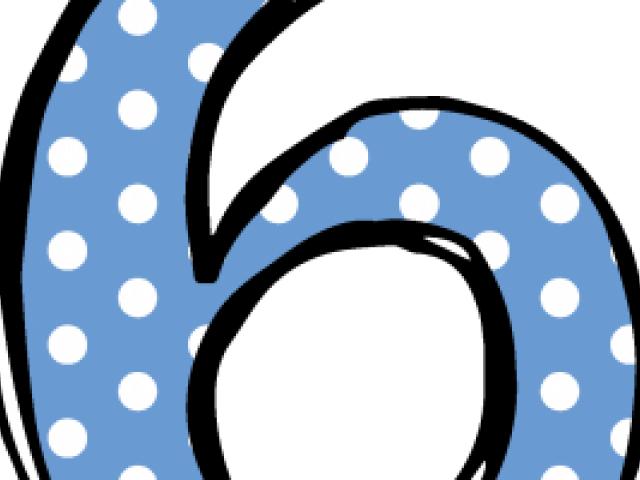 Five Clipart Number 6 - Png Download (640x480), Png Download