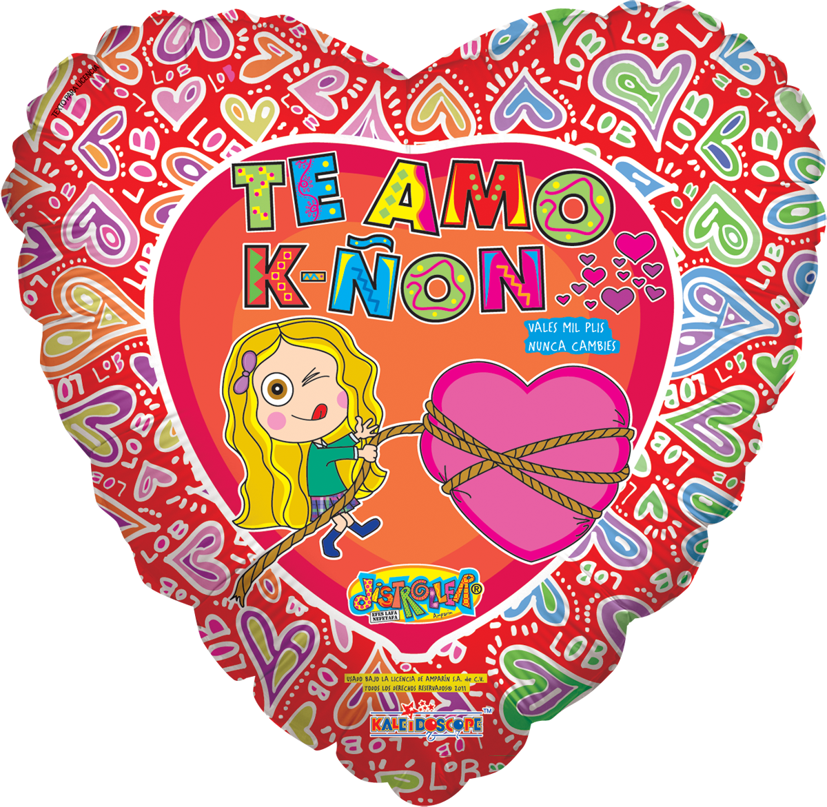 Distroller Te Amo Ca Clipart (1200x1171), Png Download