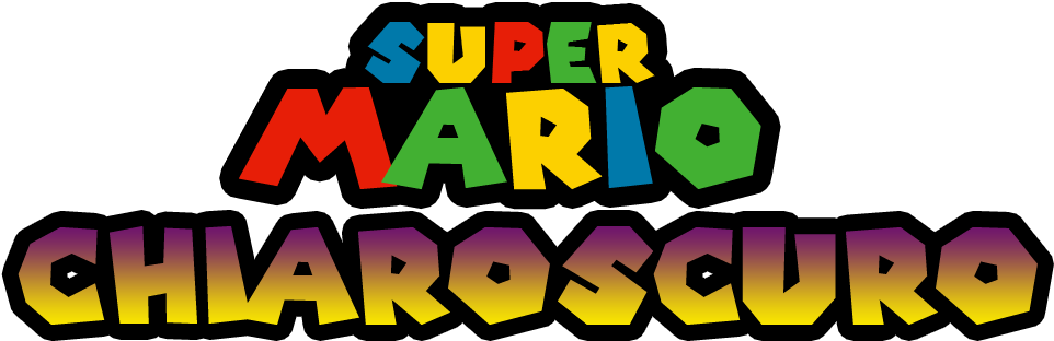 Super Mario Chiaroscuro Clipart (1031x428), Png Download