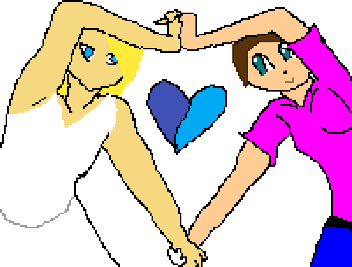 Me And My Friend Collab Clipart (1200x1200), Png Download