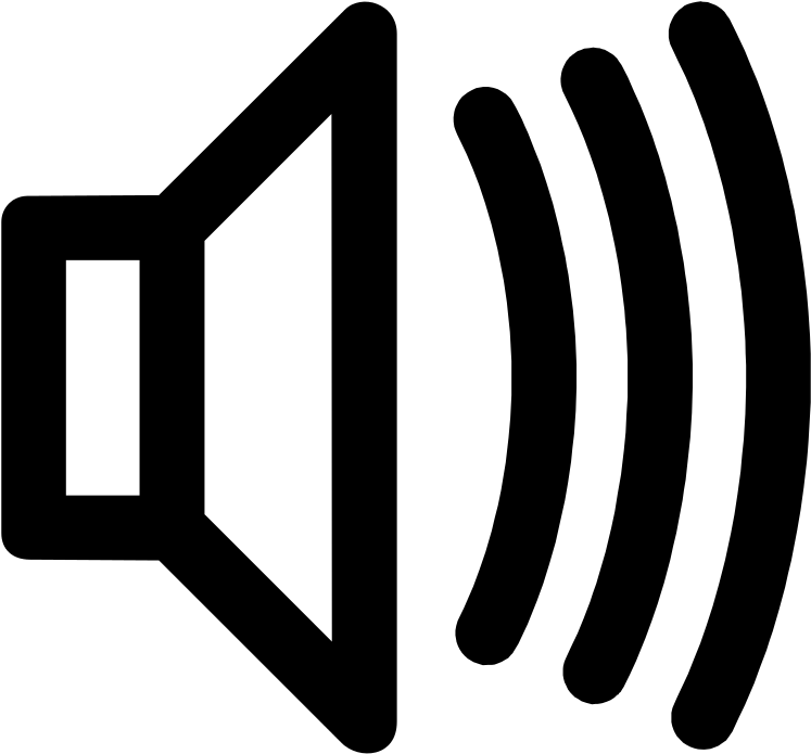 Icon Sound Loudspeaker Clipart (820x768), Png Download