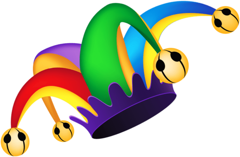 Free Png Jokester Hat Png Vector Png Images Transparent Clipart (850x578), Png Download