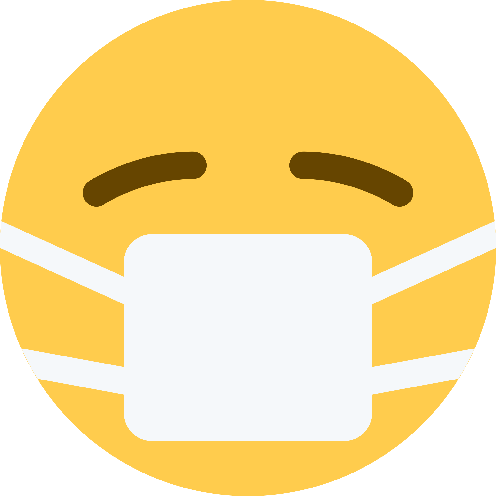 Face With Medical Mask Clipart (2048x2048), Png Download