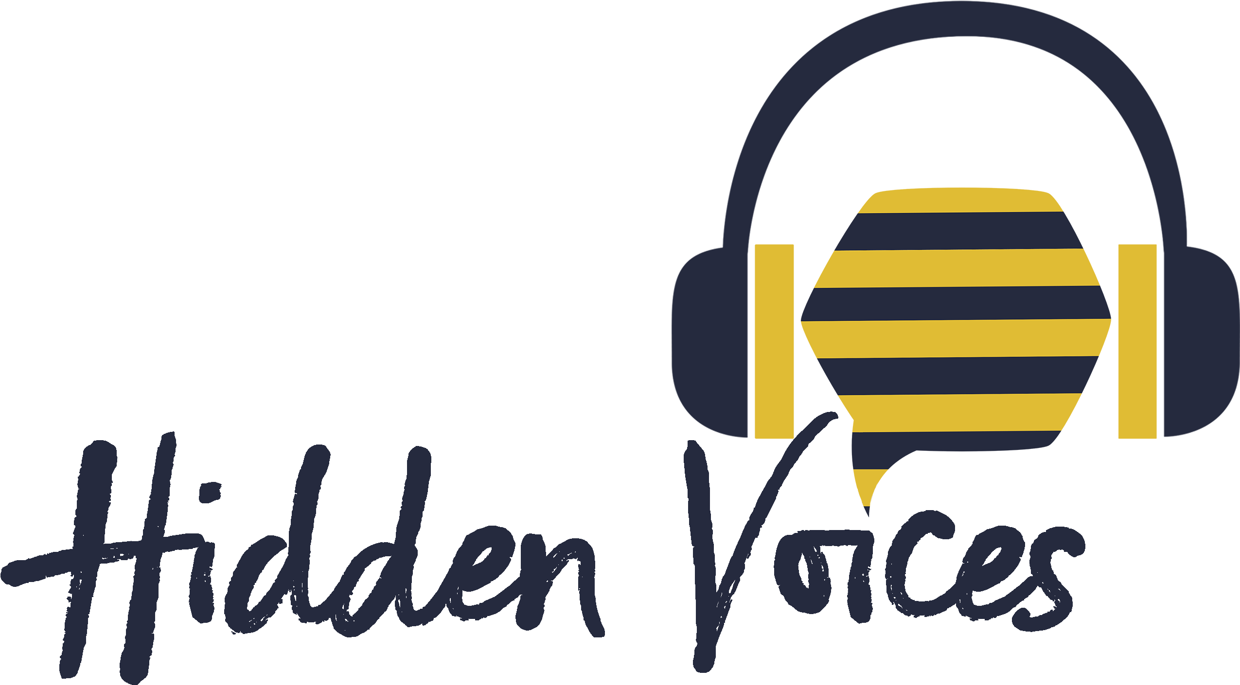 Hidden Voices Podcast Logo Clipart (2684x1544), Png Download