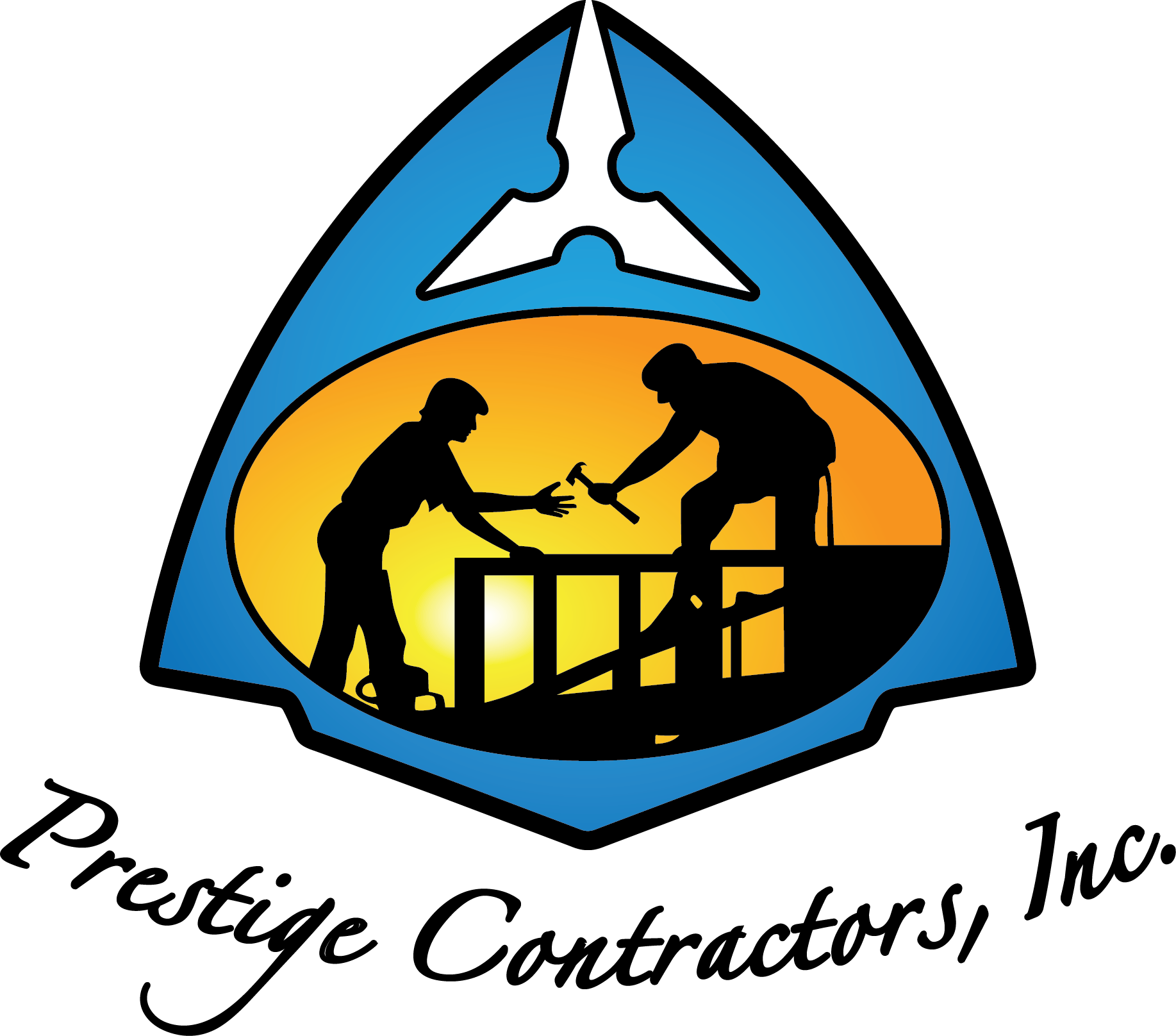 Prestige Contractors, Inc Clipart (1835x1616), Png Download