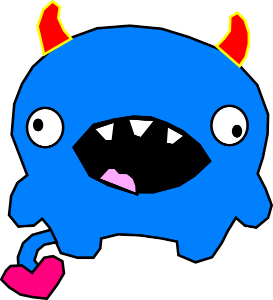 Bluey Monster Svg Clip Arts 546 X 599 Px - Png Download (546x599), Png Download