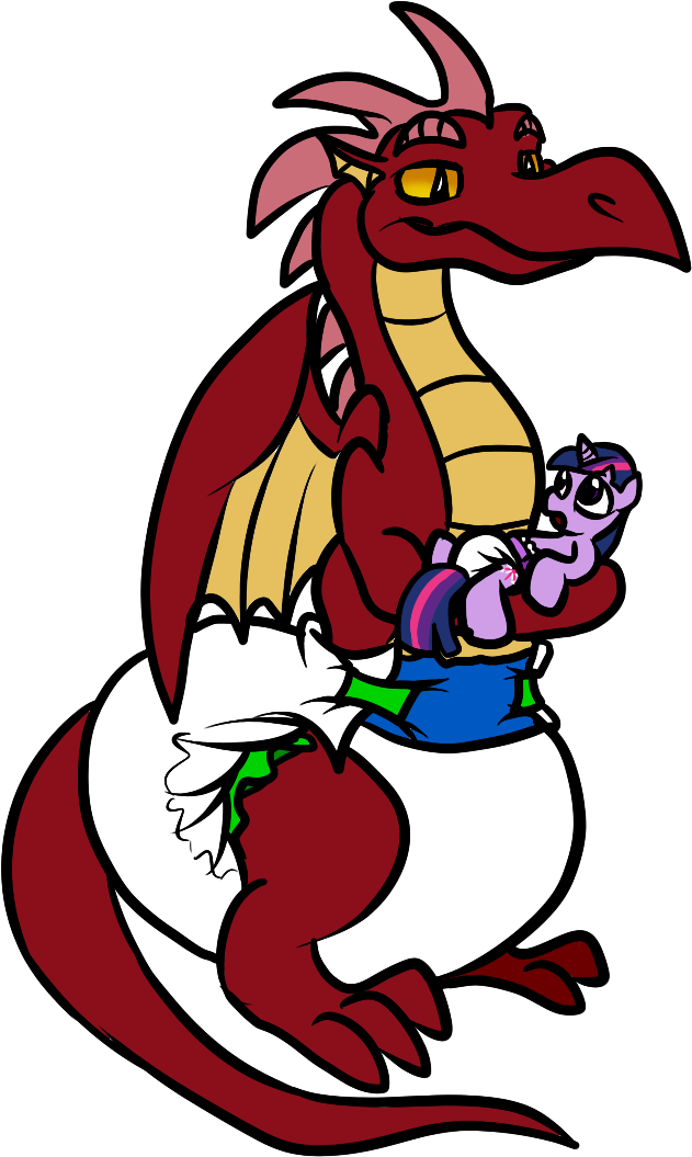 Dragon Cradle Clipart (631x1055), Png Download