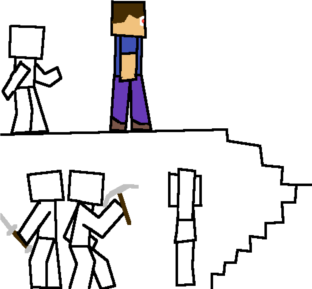 Minecraft Colab Clipart (1000x1000), Png Download