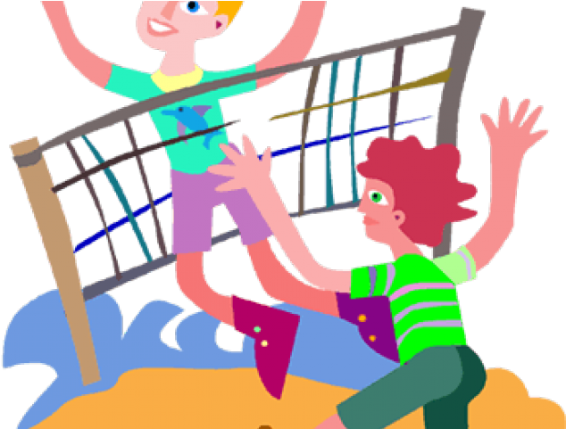 People Clipart Volleyball - Png Download (640x480), Png Download
