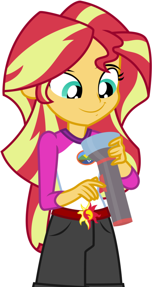 Sketchmcreations, Clothes, Cute, Equestria Girls, Flashlight Clipart (534x1005), Png Download
