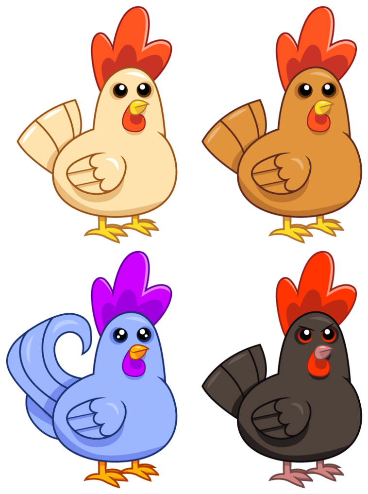 Stardew Chickens By Cloudyglow Clipart Full Size Clipart (3144615