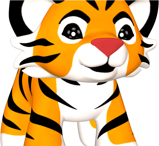Animl Clipart Tiger - Png Download (640x480), Png Download