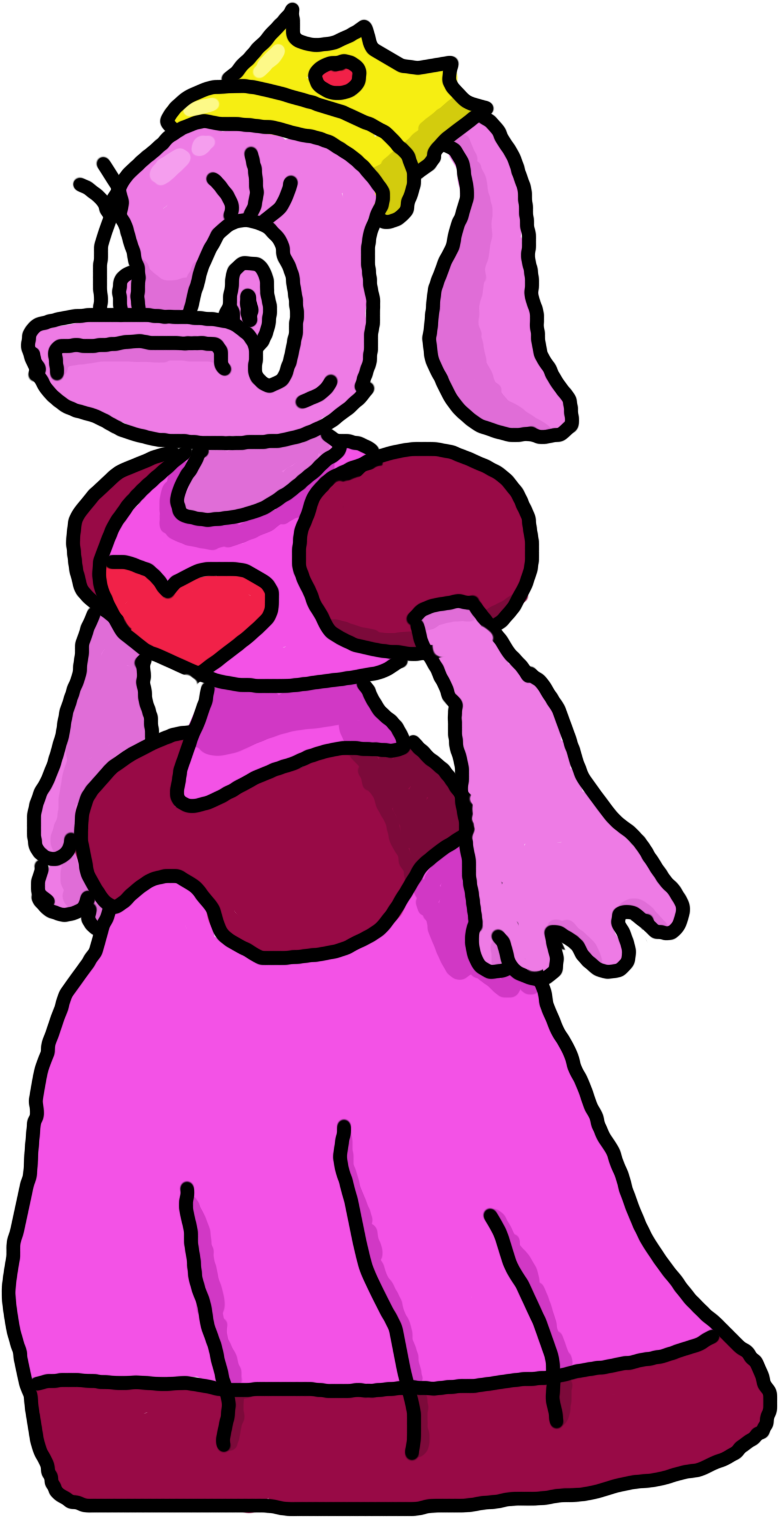 Princess Blossom The Gooptar Clipart (1037x1685), Png Download