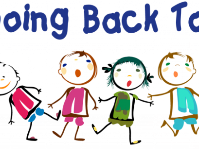 Back To School Clipart September - Png Download (640x480), Png Download