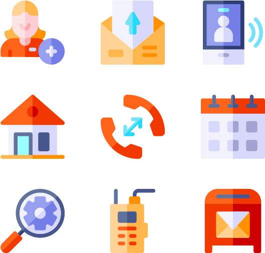 Contact Clipart (600x564), Png Download