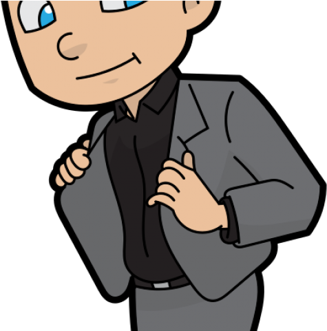 Businessman Clipart Confident - Png Download (640x480), Png Download