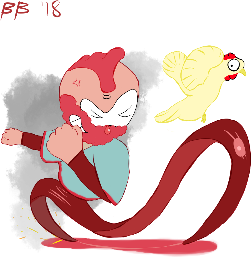 [fanart] Rooster Coleman Peeling Out Clipart (1007x915), Png Download