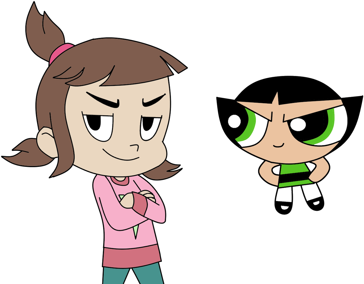 Powerpuff Girls, Buttercup, Tomboy Clipart (1200x923), Png Download