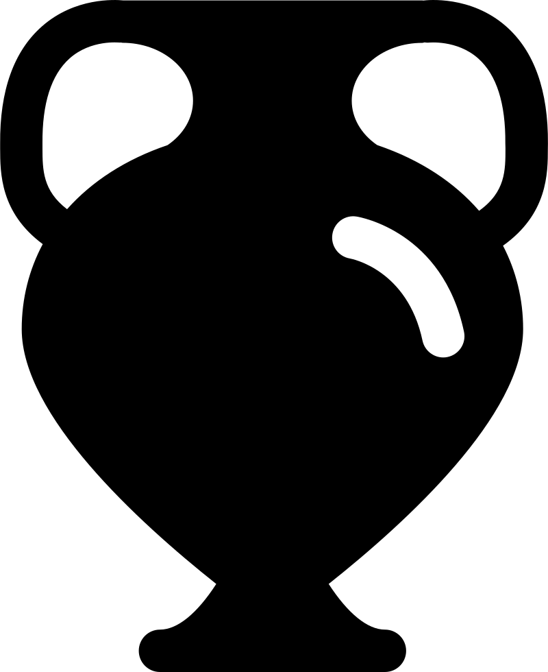 Jar With Handle In A Museum Comments Clipart (800x980), Png Download