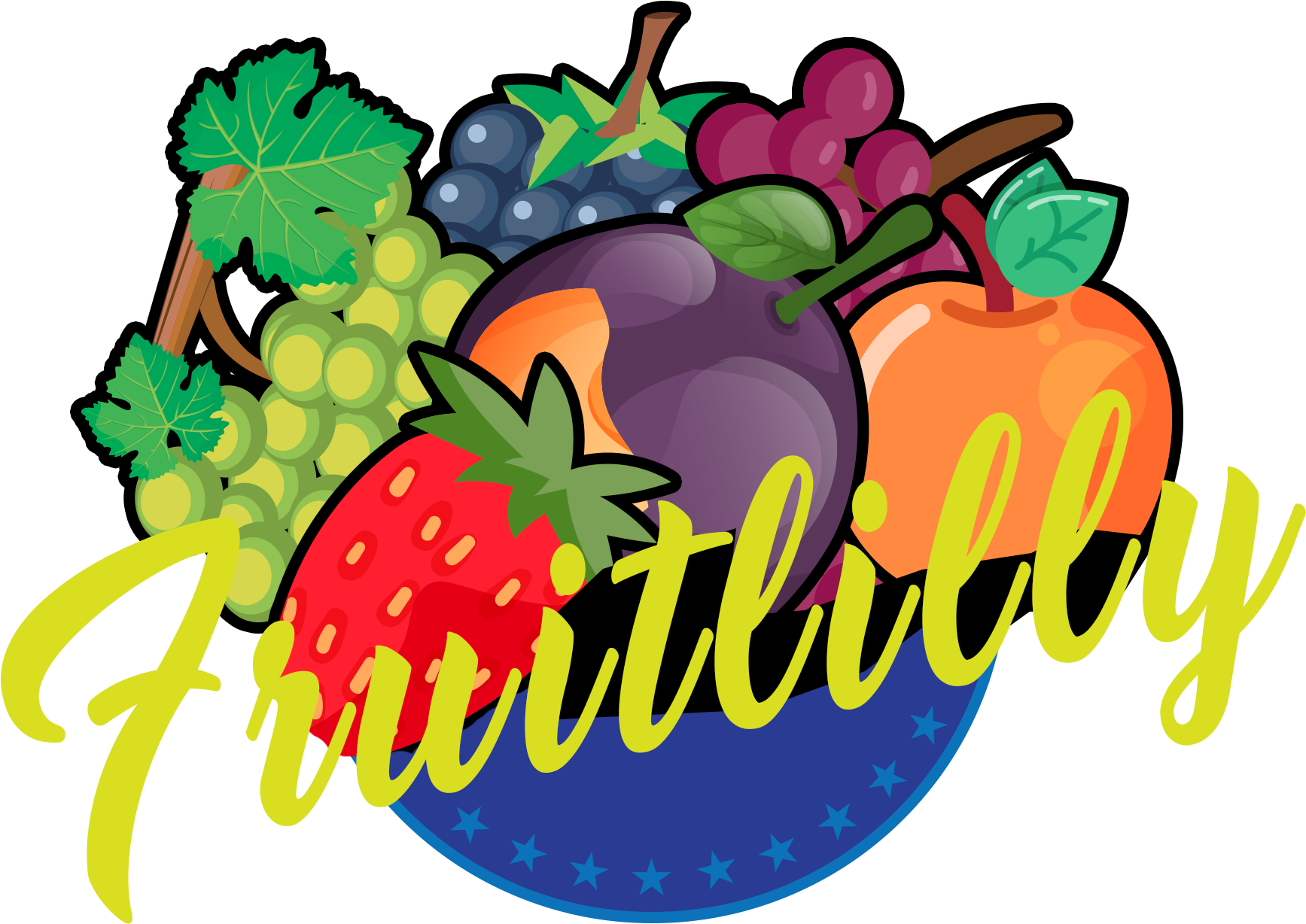 Fruitlilly Fruitlilly Clipart (2000x2000), Png Download