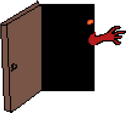 I'm Scared Of Whats In The Dark Clipart (1024x576), Png Download