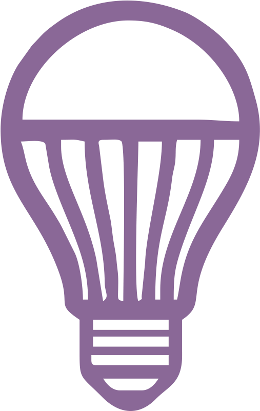 Led Bulb Icon Clipart (800x800), Png Download