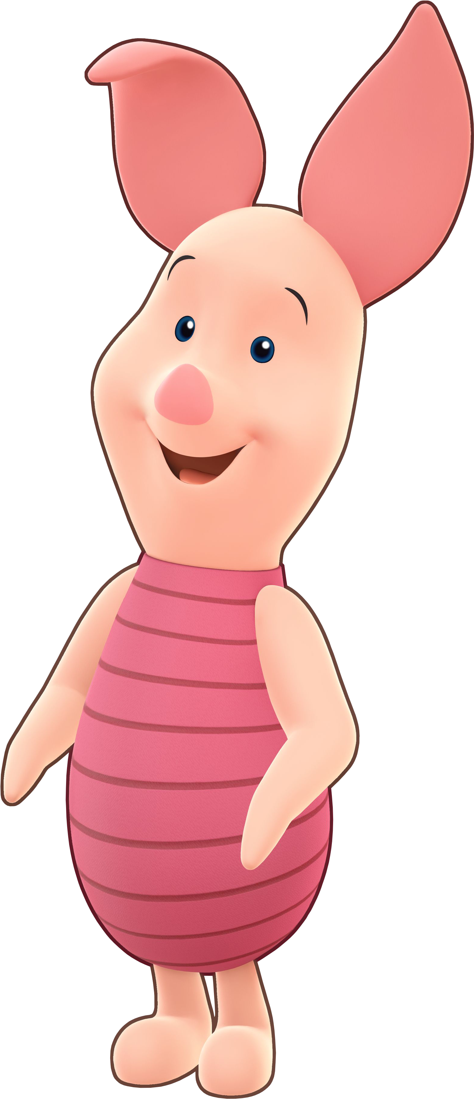 Piglet Clipart (1900x3745), Png Download