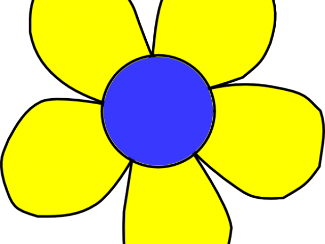 Yellow Flower Clipart Flipart - Png Download (640x480), Png Download