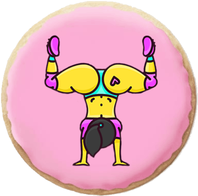 Twerk -100mg Clipart (761x770), Png Download