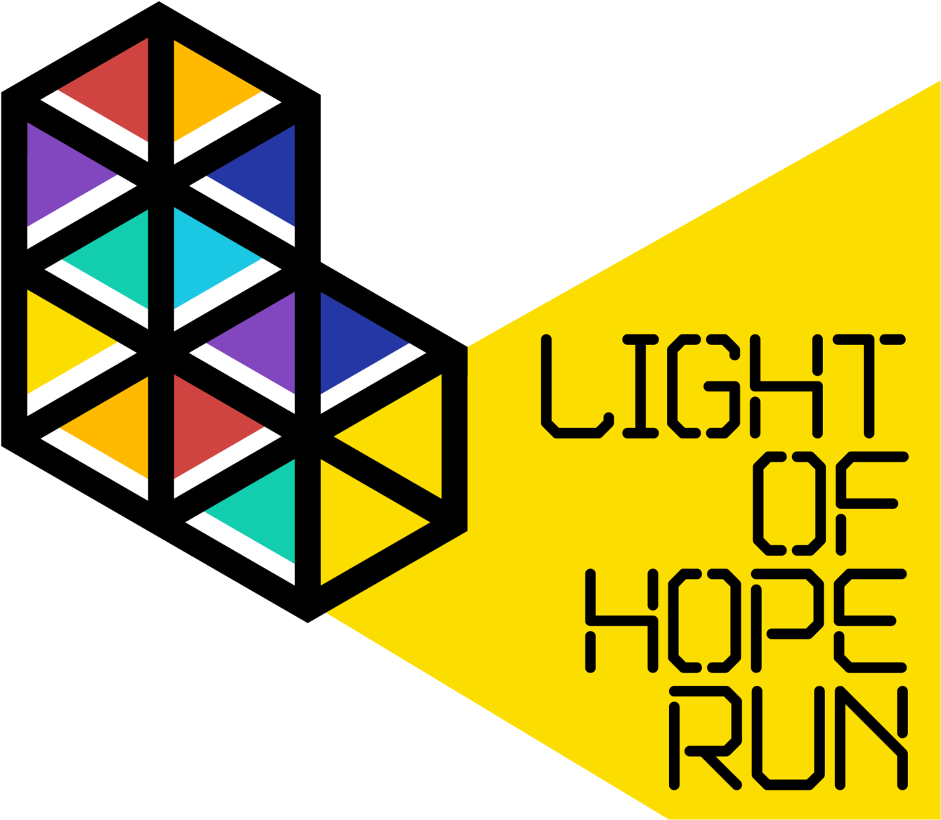 Light Of Hope Charity Run Clipart (1500x1500), Png Download